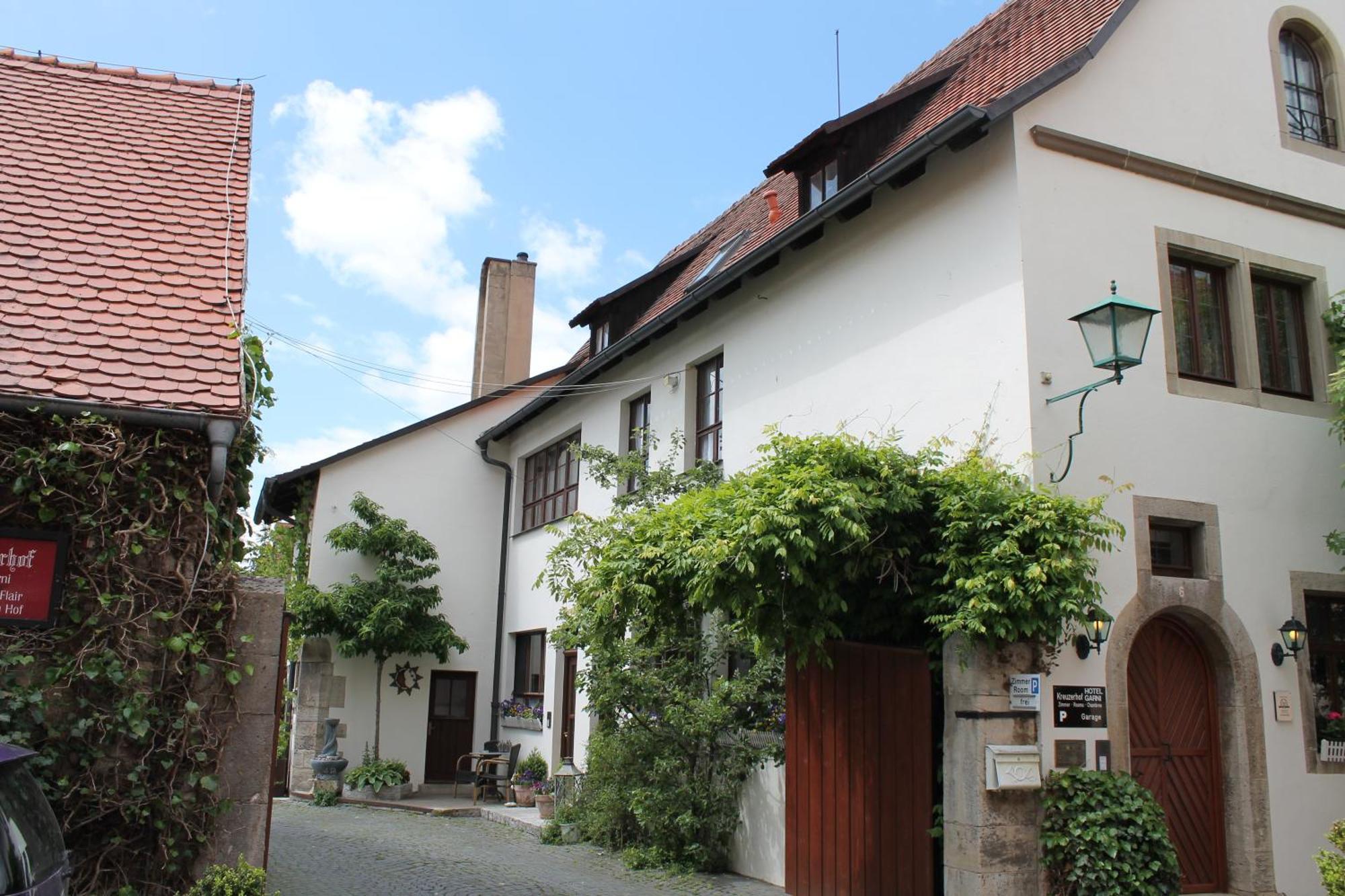 Kreuzerhof Hotel Garni Rothenburg ob der Tauber Kültér fotó